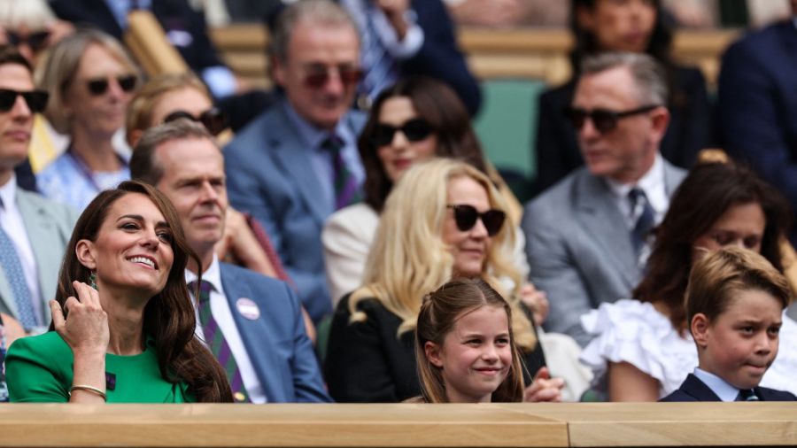 Postales de la final de Wimbledon.