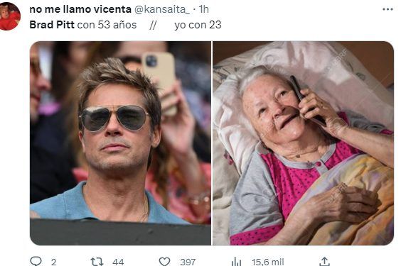 Los mejores memes de Brad Pitt en Wimbledon