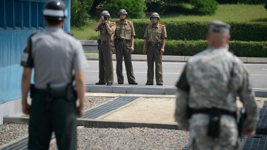 Frontera de Corea del Norte y Corea del Sur