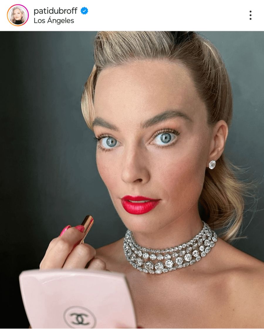 Look Margot Robbie en premiere Barbie