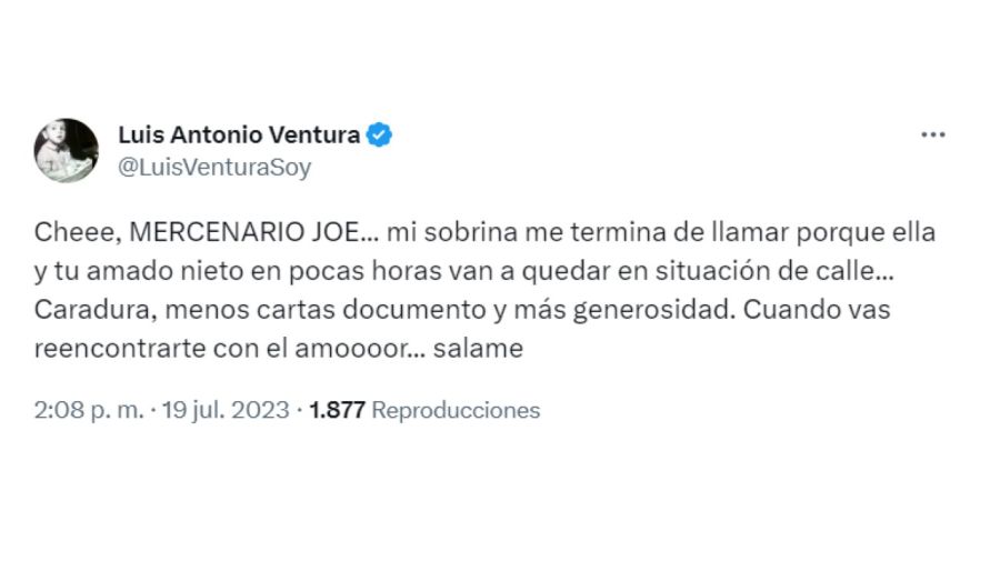 Luis Ventura vs Jorge Rial