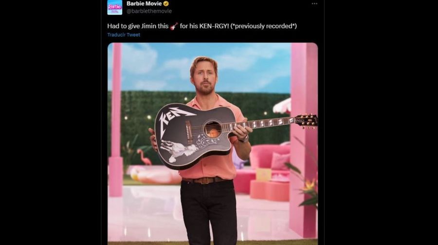 Ryan Gosling y Jimin guitar