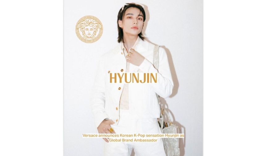 Hyunjin Versace Global Brand Ambassador