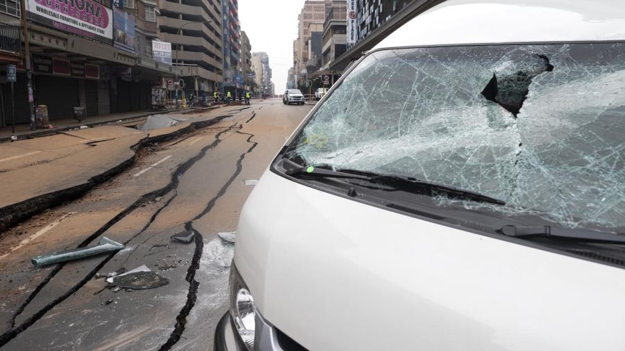 Explosión en Johannesburgo en la madrugada del 20 de julio 