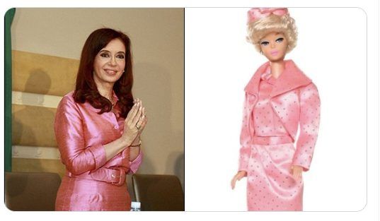 Cristina Kirchner - Barbiecore