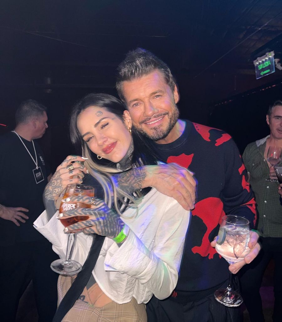 Marcelo Tinelli y Cande Tinelli