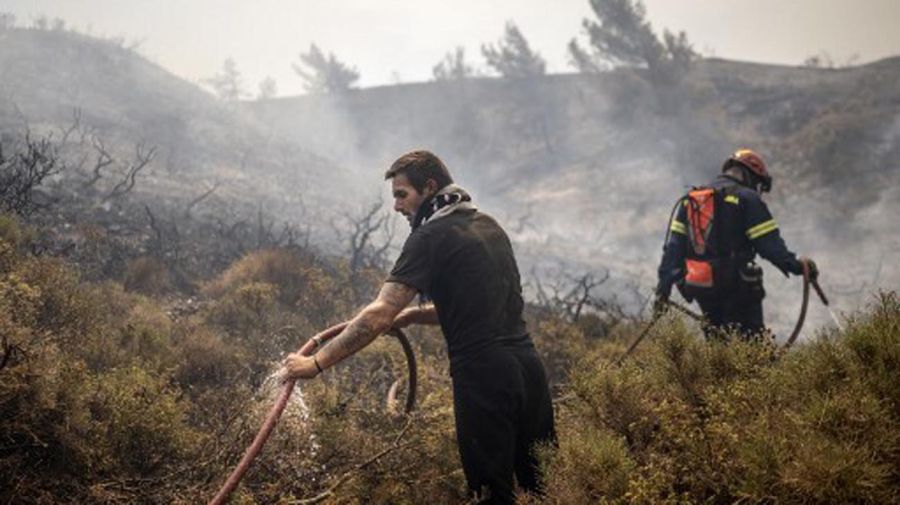 Incendios por ola de calor en Grecia, Portugal y Croacia