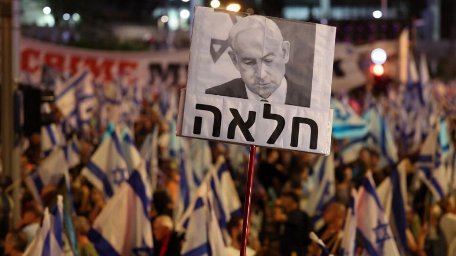 Las protestas contra la reforma judicial que impulsa Netanyahu no dan tregua en Israel.