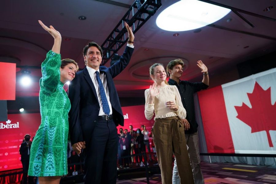  Justin Trudeau, el primer ministro de Canadá, anunció que se separó de su esposa tras 18 años de matrimonio