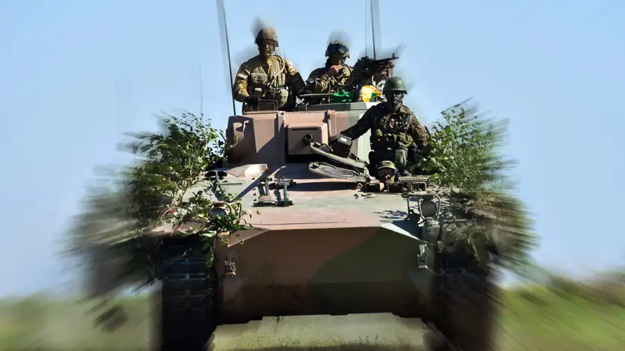 Ejercicios militares del ejercito Argentino y Brasileño