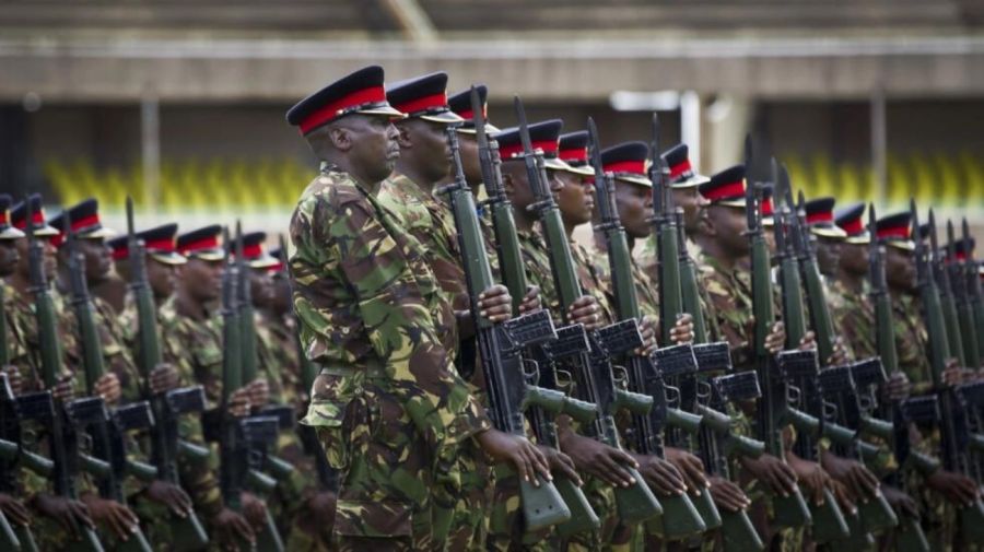 Fuerzas militares de Kenia