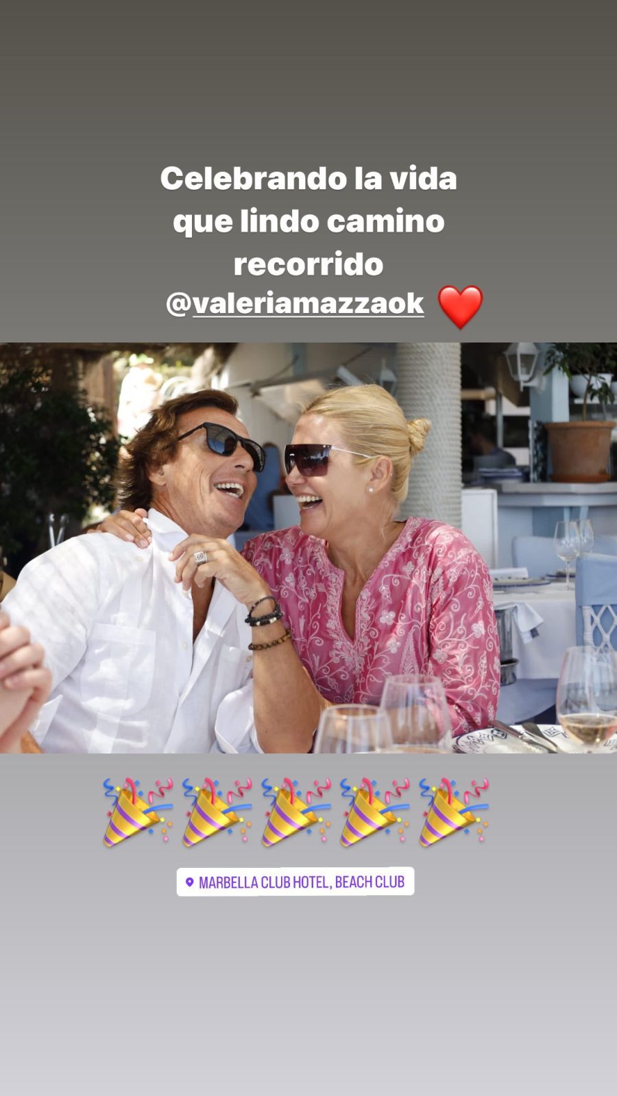 Todos los detalles íntimos del cumpleaños de Alejandro Gravier junto a Valeria Mazza en Marbella
