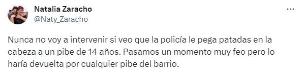 Twitter Natalia Zaracho
