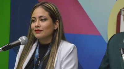 Estefany Puente, la candidata a legisladora baleada en Ecuador.