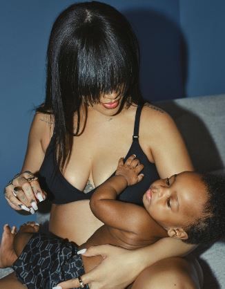 Rihanna lanza una línea de sujetadores de lactancia 