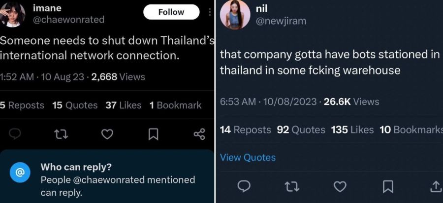 Fans de NewJeans contra Lisa y Tailandia