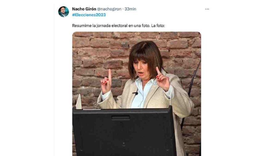 Elecciones 2023: de Vicky Xipolitakis a Patricia Bullrich y Messi, los mejores memes de la jornada electoral 