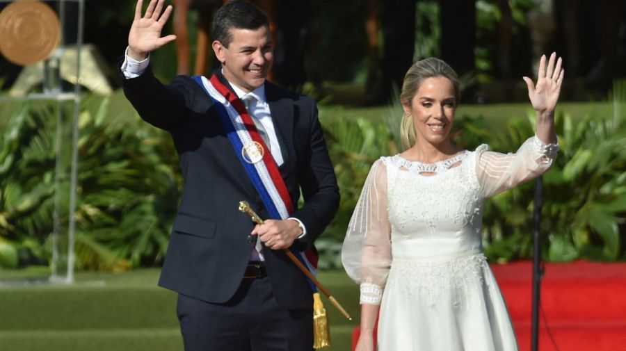 Mauricio Macri y Alberto Fernández en Paraguay