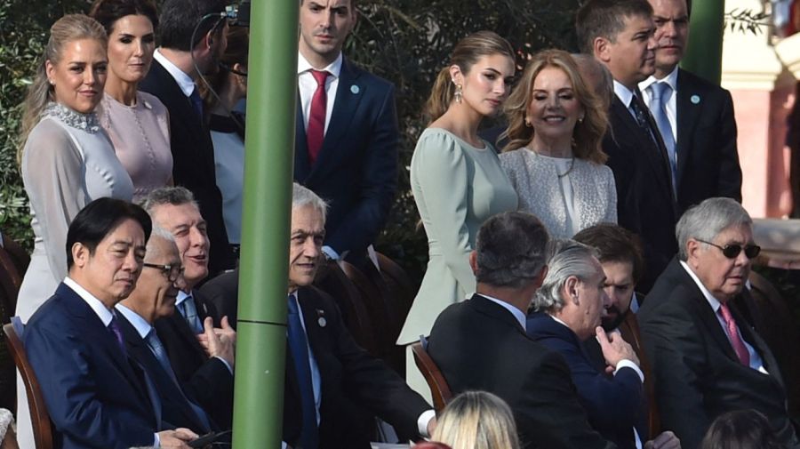Mauricio Macri y Alberto Fernández en Paraguay