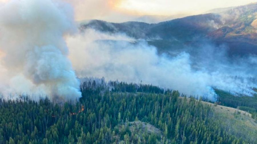 El éxodo de Yellowknife: vacían una ciudad entera por los incendios en Canadá