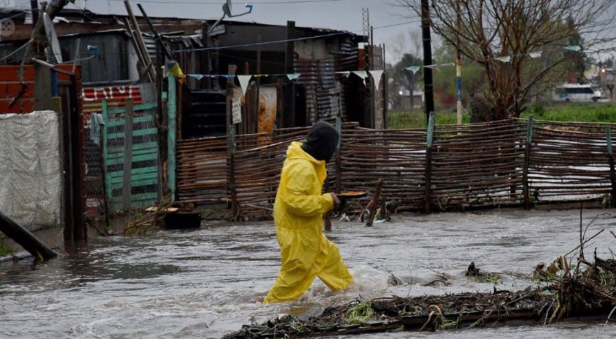 Temporal e inundaciones en Buenos Aires 20230817