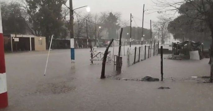 Temporal e inundaciones en Buenos Aires 20230817