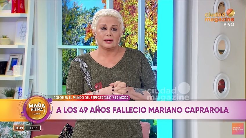 Carmen Barbieri en Mañanísima 2
