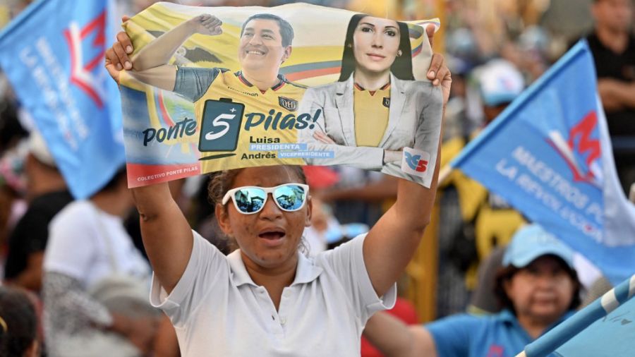 Elecciones anticipadas en Ecuador.