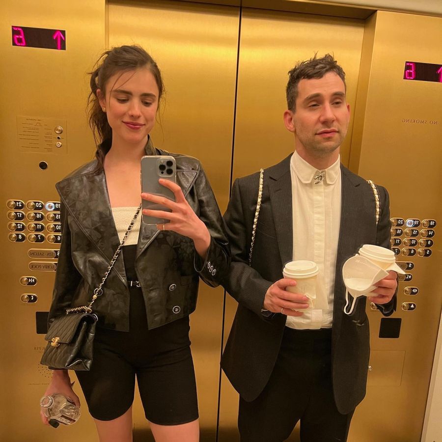 Margaret Qualley y Jack Antonoff