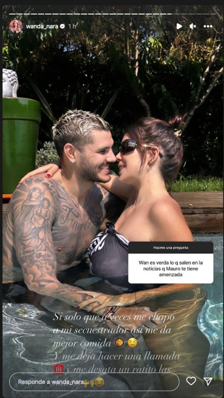 Wanda Nara y Mauro Icardi