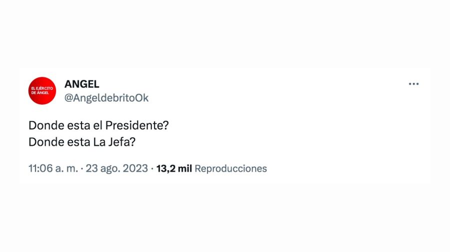 Ángel de Brito apuntó contra Alberto y Cristina Fernández por no pronunciarse sobre los saqueos que azotan al país: 