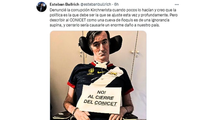 Esteban Bullrich - Conicet 20230824