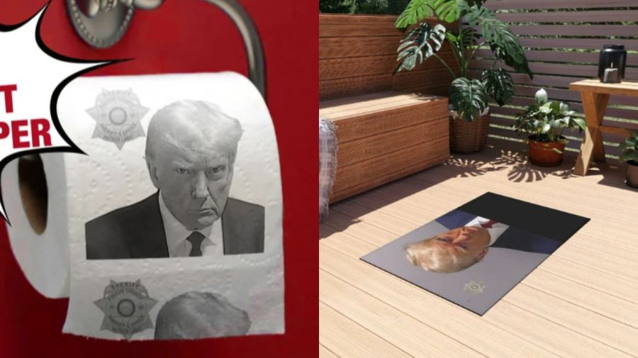 Merchandising del mugshot de Trump 