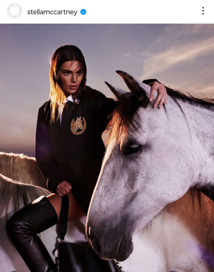 Kendall Jenner y Stella McCartney se unen en una increíble campaña ecuestre de invierno