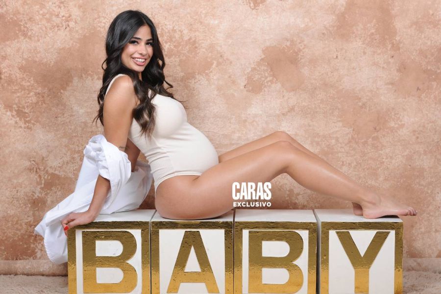 Las primeras fotos de Daniela Celis embarazada