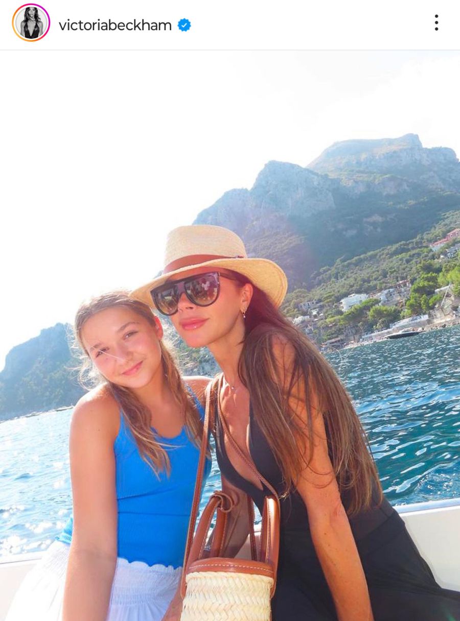 Victoria Beckham disfruta de unas lujosas vacaciones familiares en Croacia