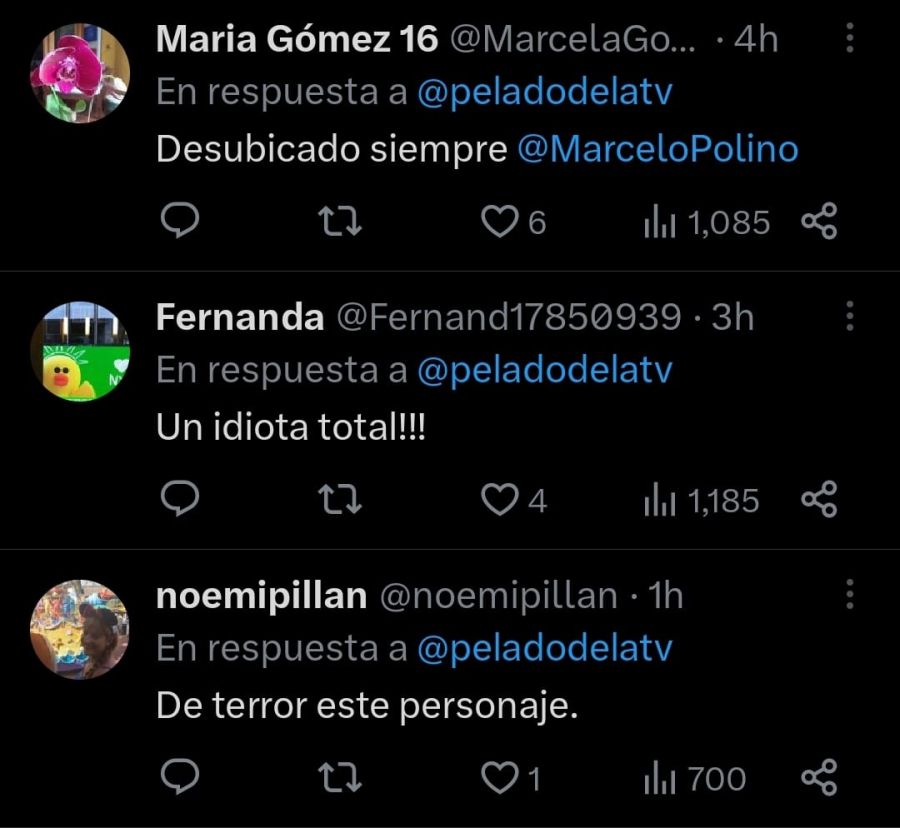 Fulminaron a Marcelo Polino en Twitter