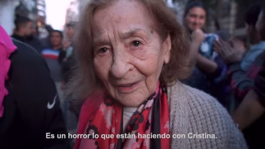 Imágenes del video que La Cámpora difundió al cumplirse un año del atentado a Cristina Kirchner.