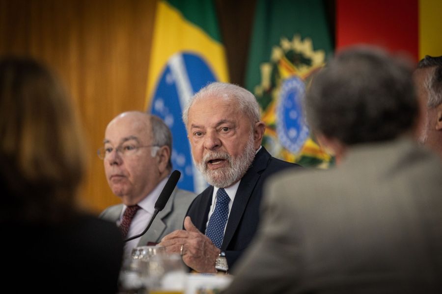 President Lula Holds Press Conference 