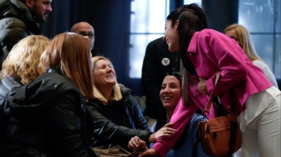 La familia de Messi fue a ver a Leda, una sanadora por imposición de manos g_20230905