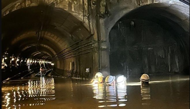 Inundaciones en Hong Kong