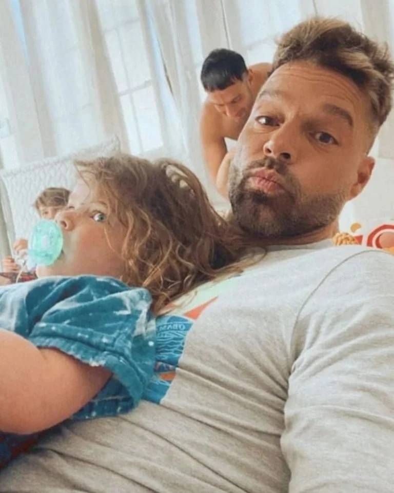 Ricky Martin subió una imagen de su hija Lucía y mostró cuánto creció 