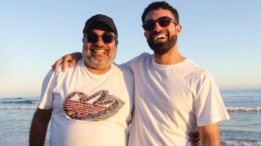 El conmovedor mensaje de Eial para su padre, Roberto Moldavsky, por su cumpleaños