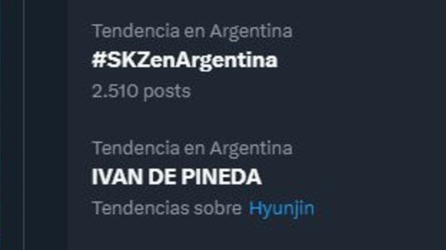 Hyunjin Argentina Ivan de Pineda Twitter