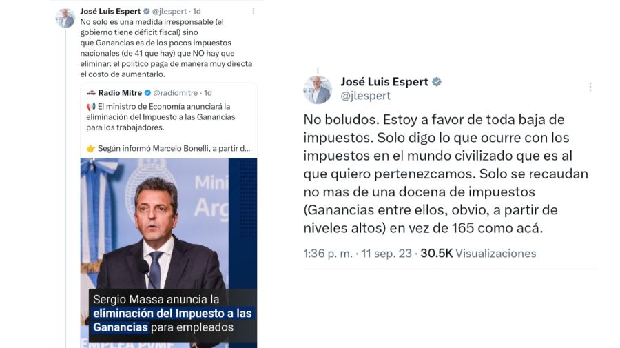 Tweets José Luis Espert