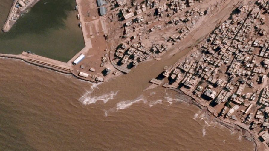 LIBIA TORMENTA INUNDACIÓN DESASTRE 20230914