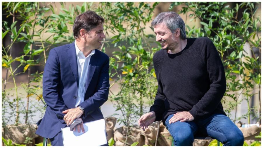 kicillof y maximo kirchner 15092023