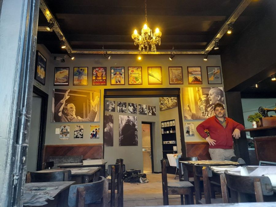 Bar Peron Peron en obras en Córdoba