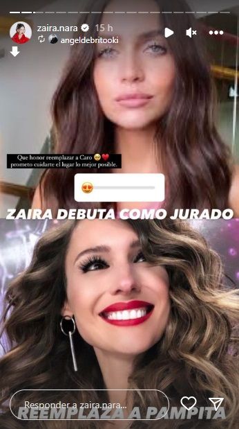 Zaira Nara reemplazará a Pampita en el jurado del Bailando 2023