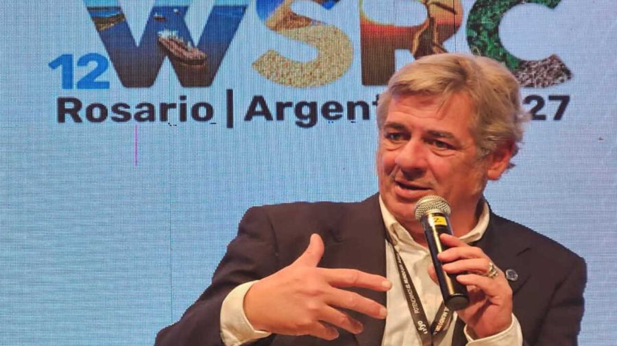  Nicolás Pino, presidente de la Sociedad Rural Argentina en Acsoja. 